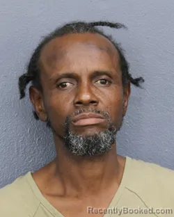 Mugshot of Norris Dennis Heard booked in Broward County, Florida on October 8, 2026
