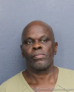 Mugshot of Tommy Lee Jackson booked in Broward County, Florida on October 8, 2026