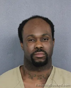 Mugshot of Calvin Russell Johnson booked in Broward County, Florida on October 8, 2026
