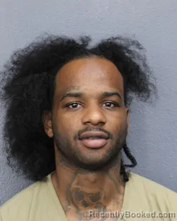 Mugshot of Jayden Saquan Darosa booked in Broward County, Florida on October 8, 2026