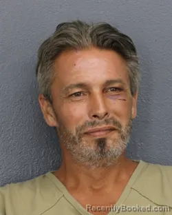 Mugshot of Marcel Henri Breault booked in Broward County, Florida on October 9, 2026