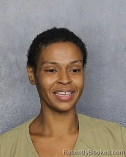 Mugshot of Alicia Marie Richardson booked in Broward County, Florida on October 10, 2026