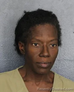 Mugshot of Alicia Monique Maring booked in Broward County, Florida on October 12, 2026