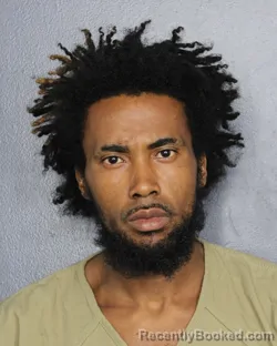 Mugshot of Negus F Thompson booked in Broward County, Florida on October 13, 2026