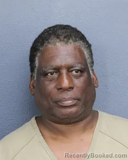 Mugshot of Alvin Lewis booked in Broward County, Florida on October 13, 2026