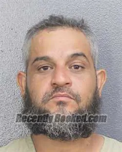 Booking photo from Broward County, Florida