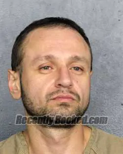 Booking photo from Broward County, Florida