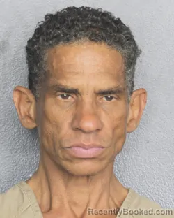 Booking photo from Broward County, Florida