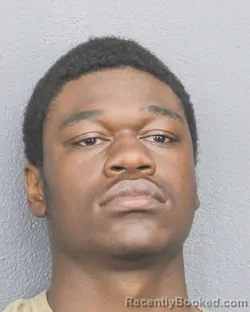 Mugshot of DEANDRE EVERTON LEE booked in Broward County, Florida on March 20, 2026