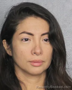 Mugshot of CINTHYA MARIA BARDALES booked in Broward County, Florida on May 3, 2026