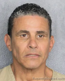 Mugshot of BARRY ALVELO RUIZ booked in Broward County, Florida on May 3, 2026