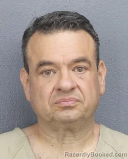 Mugshot of BASIL STYLIANOU booked in Broward County, Florida on May 12, 2026