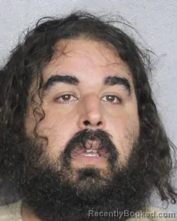 Mugshot of ARNALDO GUZMAN RODRIGUEZ booked in Broward County, Florida on May 13, 2026