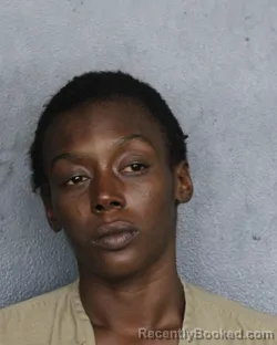 Mugshot of Shyketris Laterika Davis booked in Broward County, Florida on July 19, 2026