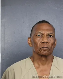 Mugshot of Bruce Vonzell Davis booked in Broward County, Florida on July 28, 2026