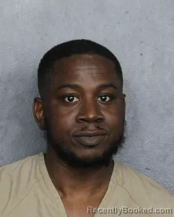 Mugshot of Travonn Lee Moore booked in Broward County, Florida on August 2, 2026