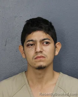 Mugshot of Edy Rivas Rizo booked in Broward County, Florida on August 2, 2026
