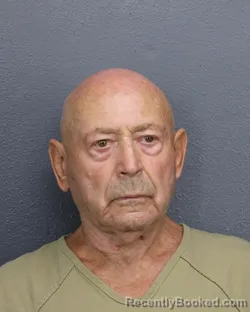 Mugshot of Aron Kunin booked in Broward County, Florida on August 10, 2026
