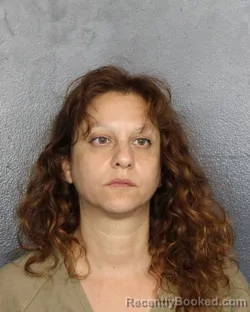 Mugshot of Tiffany Paula Toledo booked in Broward County, Florida on August 22, 2026