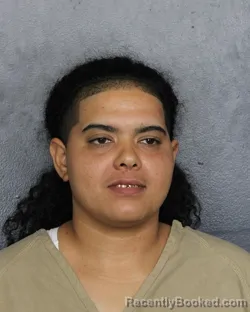Mugshot of Elsa Maria Oliva booked in Broward County, Florida on August 23, 2026