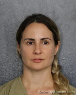 Mugshot of Lisandra Gonzalez Quintero booked in Broward County, Florida on September 14, 2026