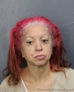Mugshot of Brenda Ivette Morales booked in Broward County, Florida on October 8, 2026