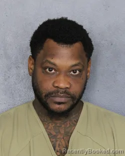 Mugshot of Kenith Reed Cooper booked in Broward County, Florida on October 8, 2026