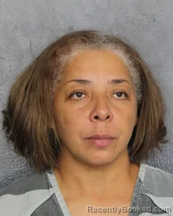 Mugshot of Nazira Yelena Beltran booked in Broward County, Florida on October 11, 2026