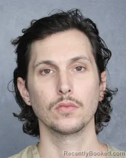 Booking photo from Broward County, Florida