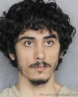 Booking photo from Broward County, Florida