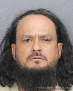 Mugshot of DAIRON JOAQUIN GARCIA CHAVEZ booked in Broward County, Florida on March 18, 2026