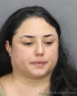 Mugshot of PRISCILA REBECA SERRANO MENDOZA booked in Broward County, Florida on April 24, 2026