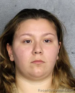 Mugshot of CYNTHIA SHEYLA SANCHEZ MONTIEL booked in Broward County, Florida on April 26, 2026
