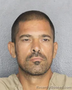 Mugshot of ANTHONY SAULEDA booked in Broward County, Florida on April 27, 2026