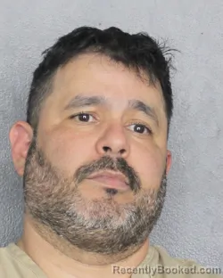 Mugshot of YUSNIEL ORTEGA HERNANDEZ booked in Broward County, Florida on April 28, 2026