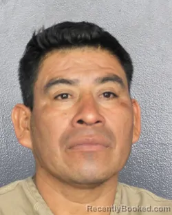 Mugshot of AGAPITO RAMIREZ HERNANDEZ booked in Broward County, Florida on May 14, 2026