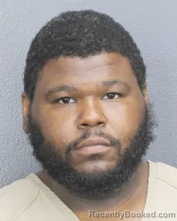 Mugshot of NIGEL SHAQUILLE HUNTER booked in Broward County, Florida on May 17, 2026