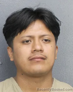 Mugshot of PEDRO SALVADOR ORTIZ booked in Broward County, Florida on May 17, 2026