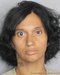 Mugshot of JUDY LIANA RUIZ GUZMAN booked in Broward County, Florida on May 21, 2026
