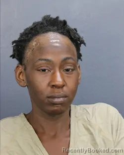 Mugshot of ASHAUNTI JAKI BROWN booked in Broward County, Florida on June 12, 2026