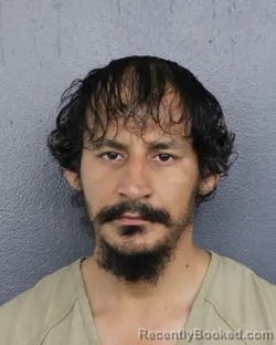 Mugshot of JORGE DAMASO AMADOR booked in Broward County, Florida on June 12, 2026