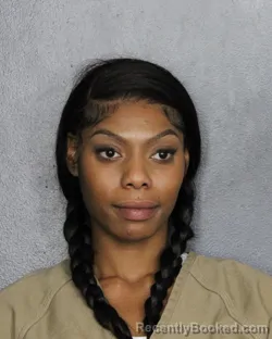 Mugshot of DA NEAJAH DEMETRIUS DOZIER booked in Broward County, Florida on June 14, 2026