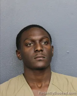 Mugshot of JALEN BERNARD HUDSON booked in Broward County, Florida on June 17, 2026