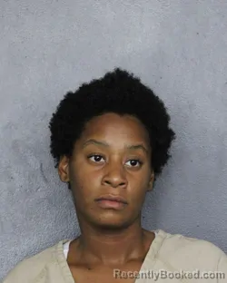 Mugshot of Ivory Lenea Sanders booked in Broward County, Florida on July 12, 2026