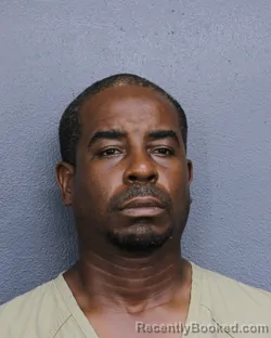 Mugshot of Rayon G Mckoy booked in Broward County, Florida on July 25, 2026
