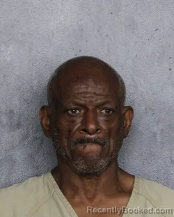 Mugshot of James Oscar Touchstone booked in Broward County, Florida on July 27, 2026