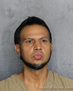 Mugshot of Cesar Rivera booked in Broward County, Florida on July 29, 2026