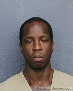 Mugshot of Orelio Dan Daniels booked in Broward County, Florida on August 1, 2026