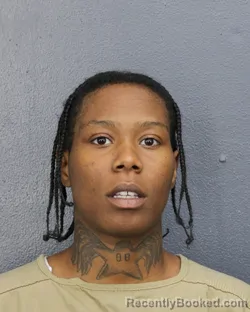 Mugshot of Chardai Fowler booked in Broward County, Florida on August 2, 2026