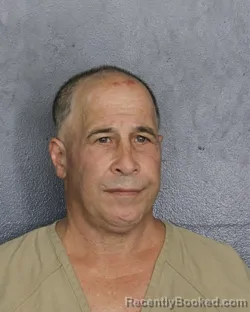 Mugshot of Jeffrey Michael Blacher booked in Broward County, Florida on August 4, 2026